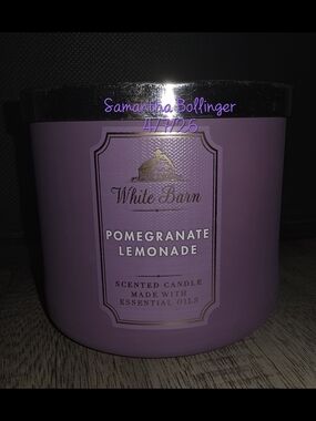 Bath & Body Works 3-Wick Candle Pomegranate Lemonade